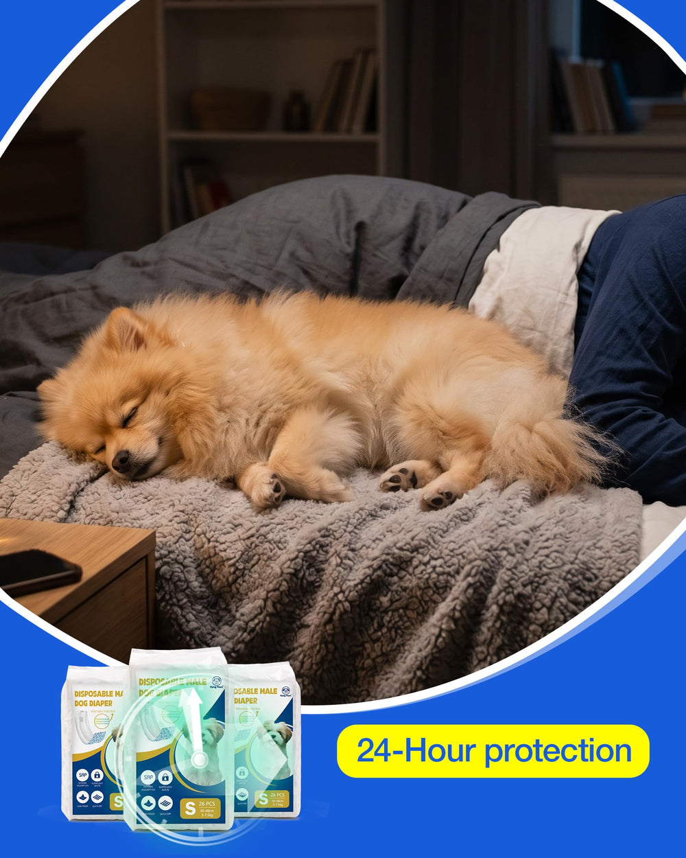 Flying Paws détail du noyau absorbant pour forte rétention d’humidité