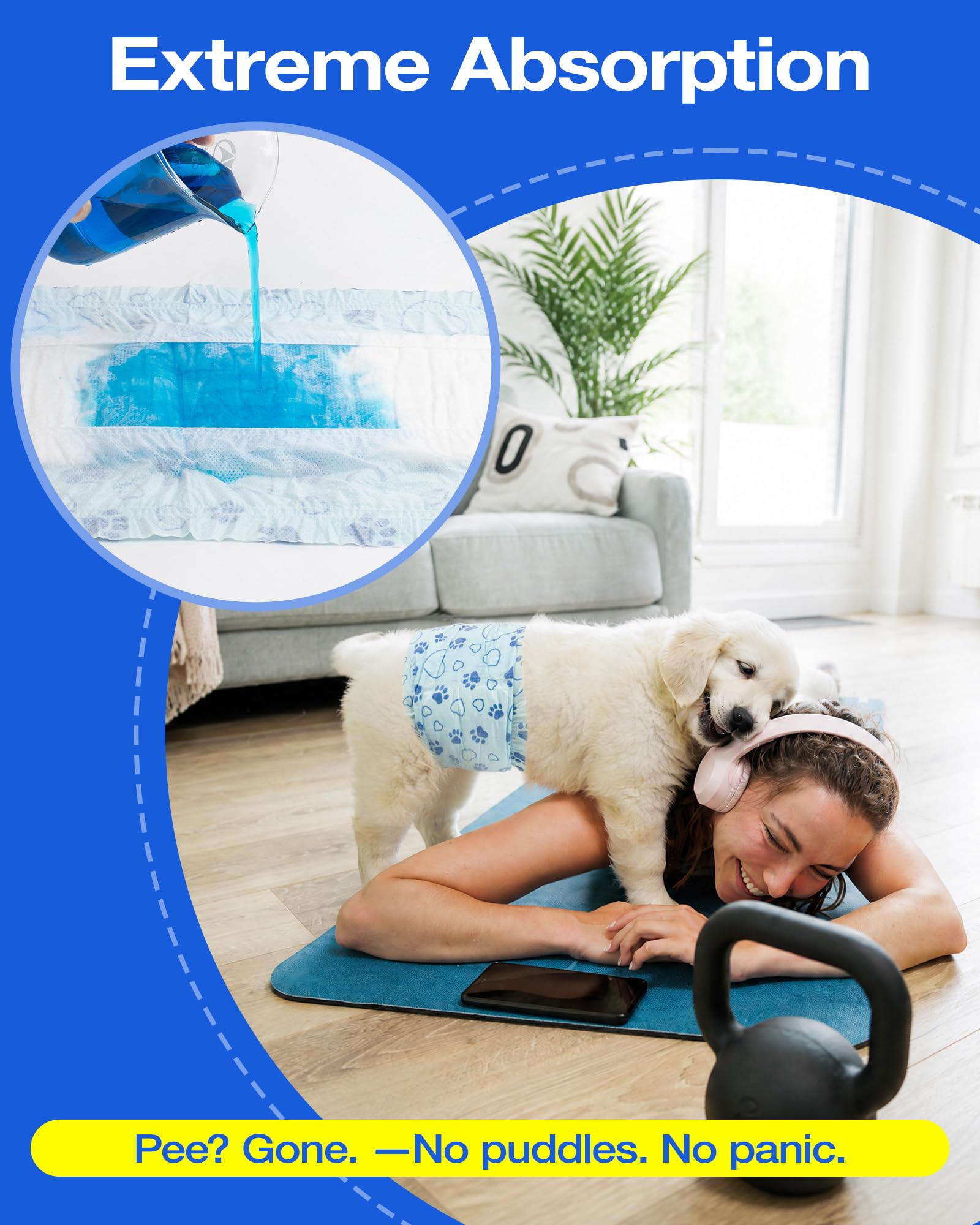 Flying Paws emballage ouvert avec 26 pièces visible pour approvisionnement durable