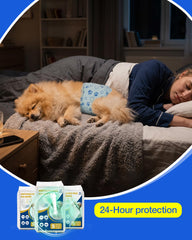 Flying Paws bande profil serrée montrant coupe, maintien sécurisé