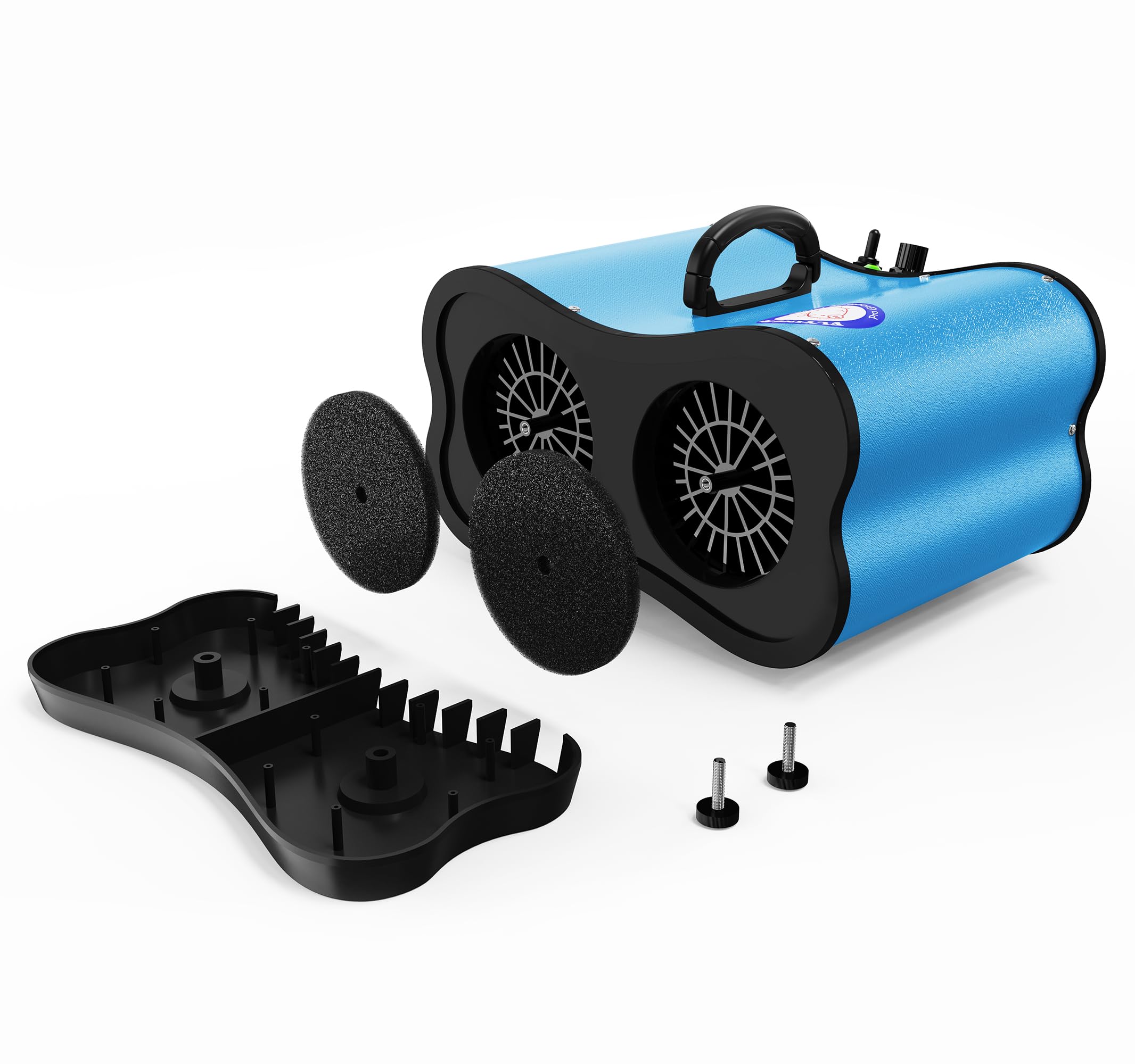 Flying Pig angle arrière montrant grilles de ventilation et sortie d'air