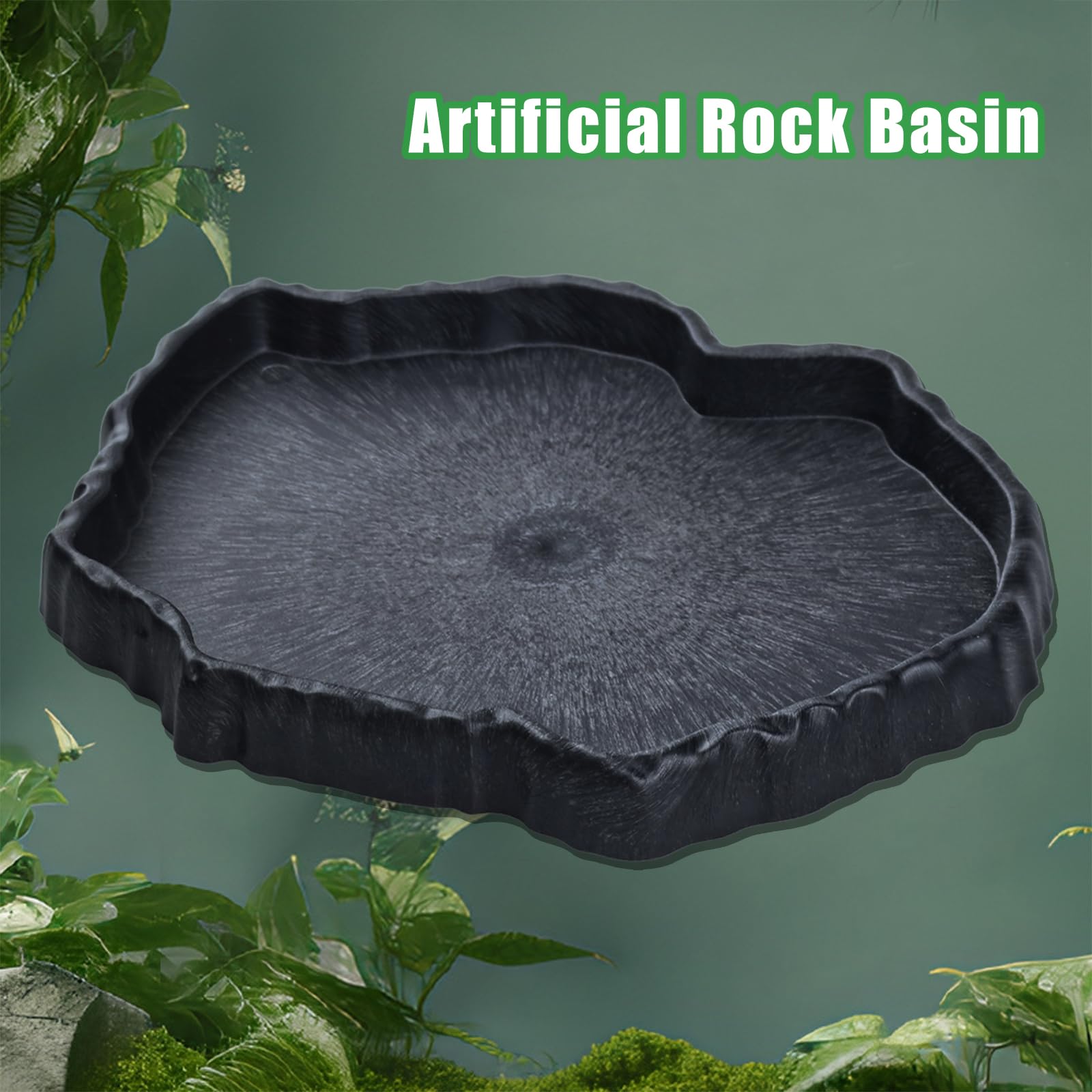 Flylin gamelle installée en coin de terrarium offre gain de place