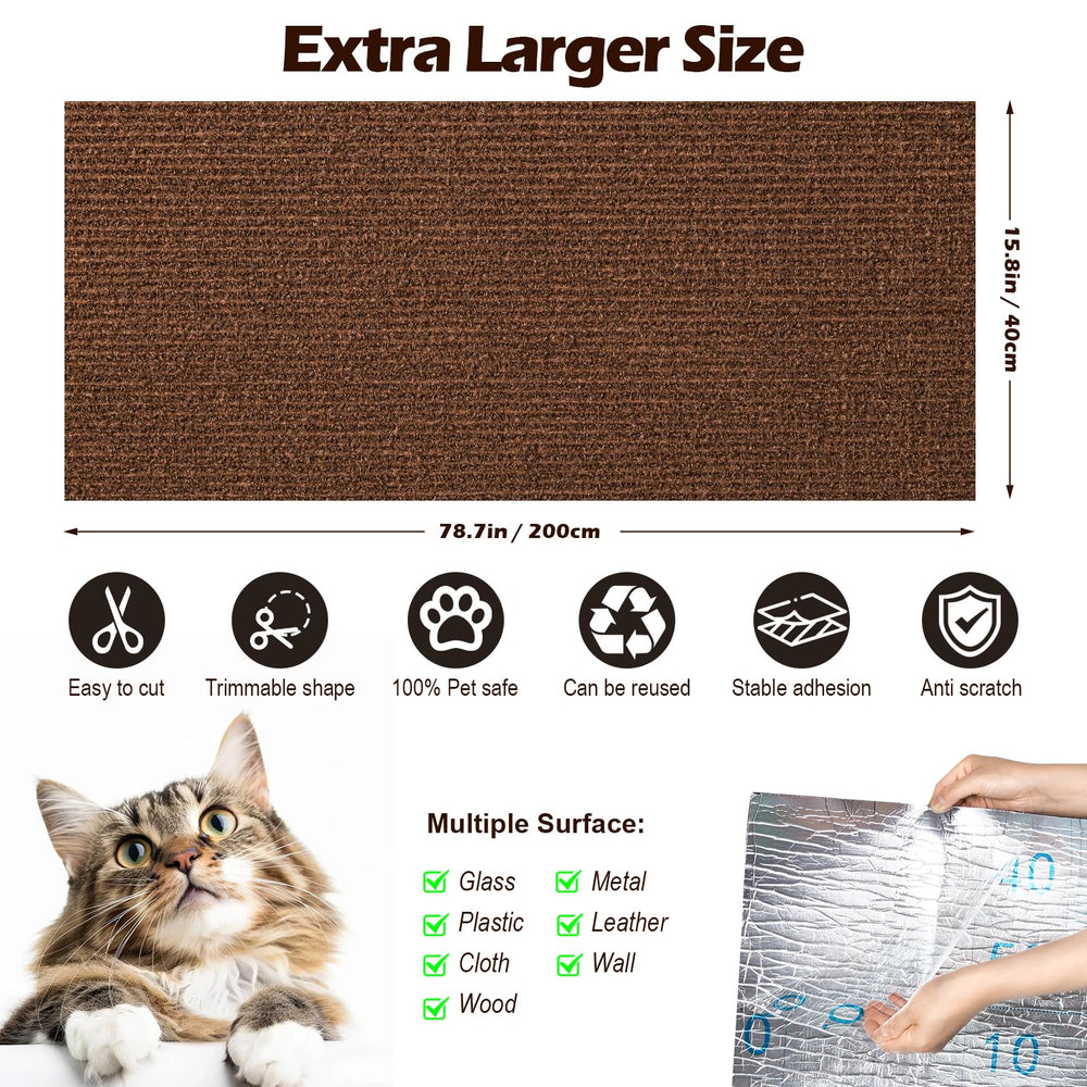 Fmelut gros plan texture polyester durable protège et attire le chat