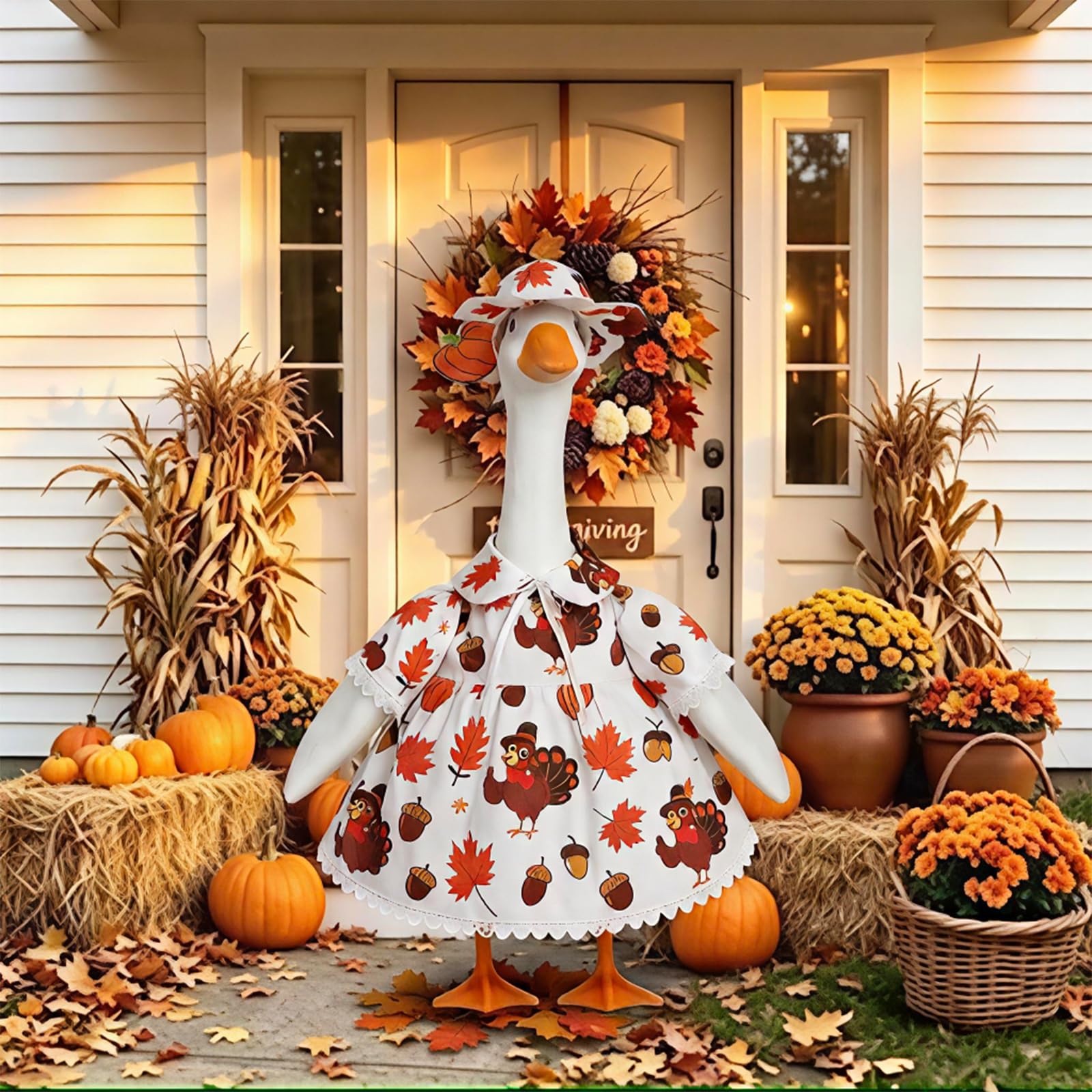 FODFFPM chapeau à volants en gros plan, accent décoratif chaleureux
