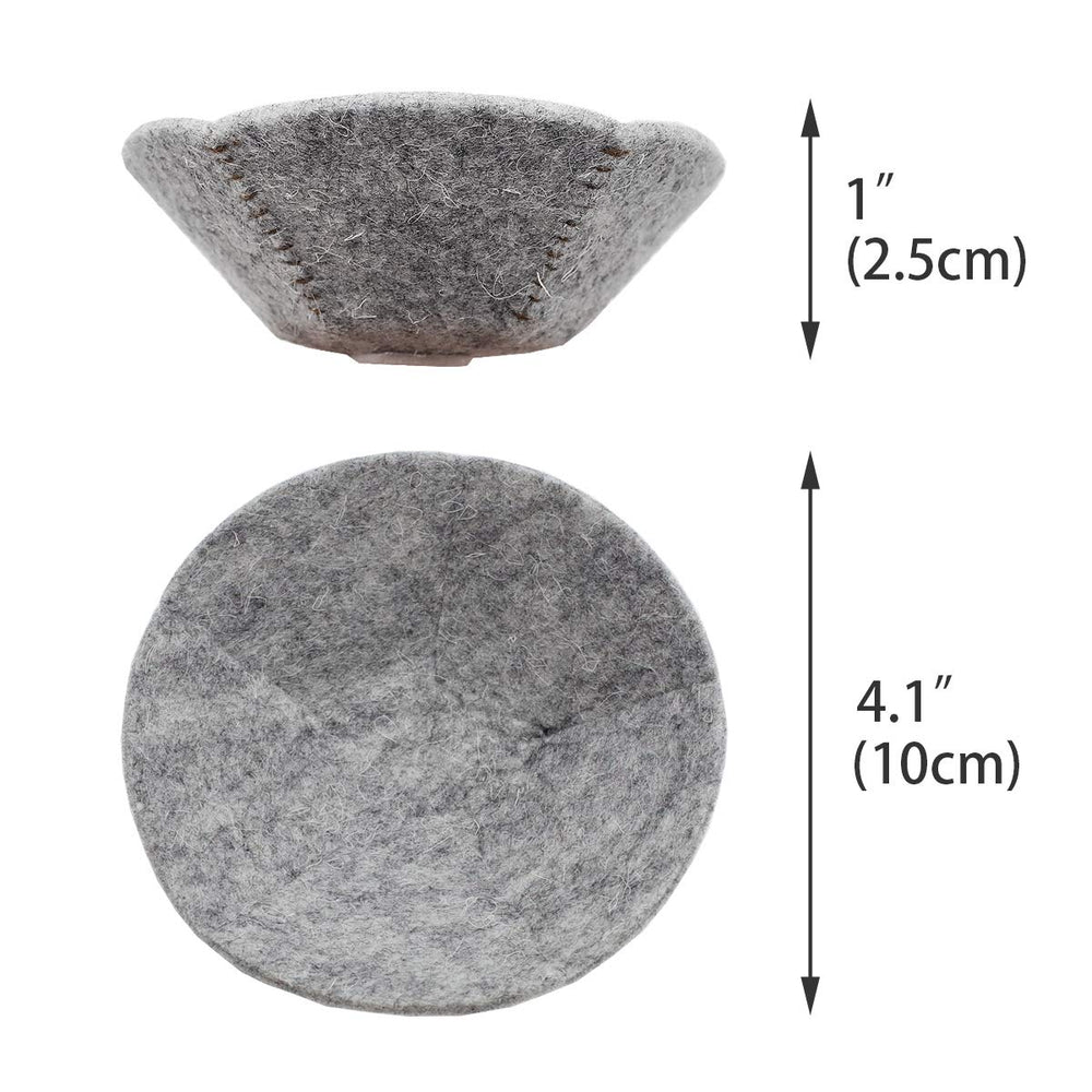 FOIBURELY gros plan sur la texture feutre montrant douceur isolante