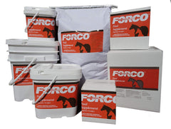 Forco emballage avant du sac 10 lb montrant la formule en granulés pratique