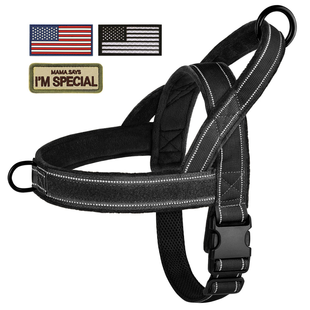 Forestpaw large velcro acceptant patchs pour identification claire