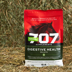 Formula 707 en utilisation lors du nourrissage montrant intégration facile dans la ration