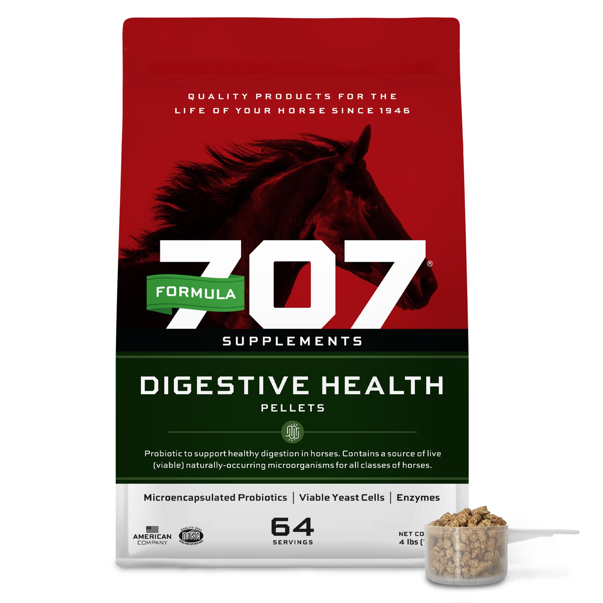 Formula 707 sachet avant montrant le conditionnement pratique pour un dosage simple