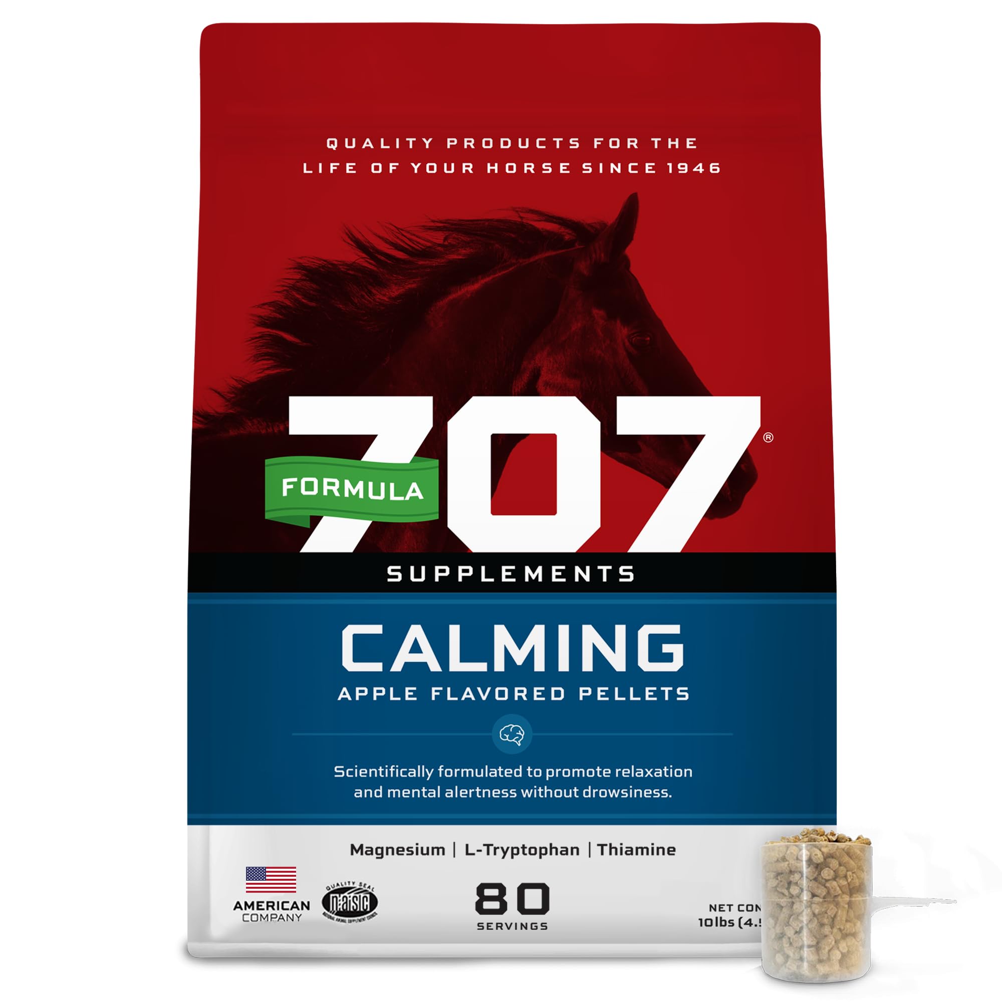 Formula 707 seau avant montrant l'étiquette et l'usage pratique