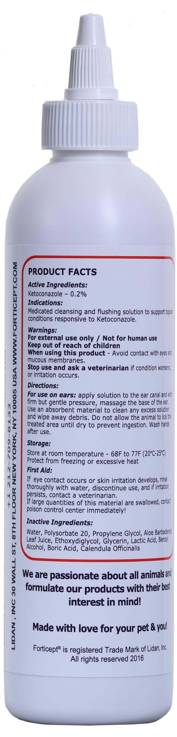 Forticept oreille propre après usage illustrant un conduit plus net et confortable