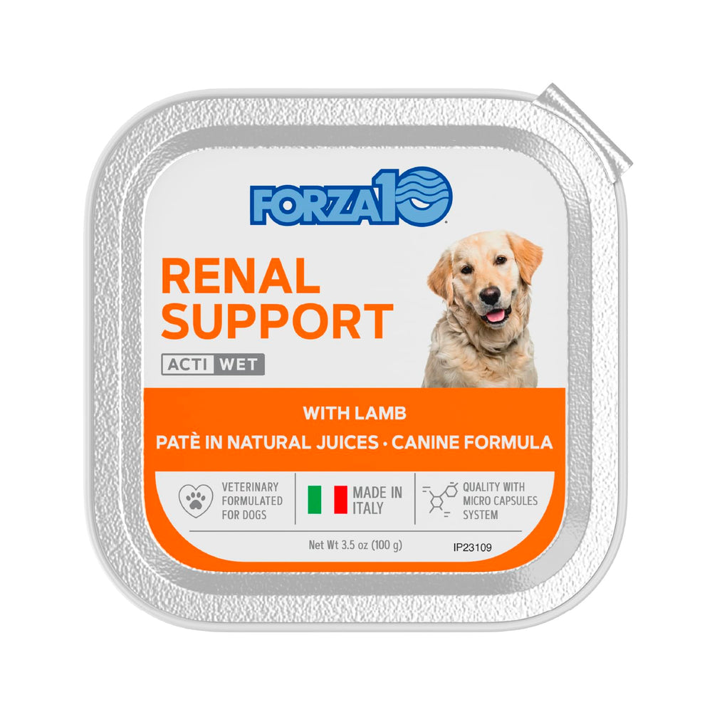 Forza10 texture de la pâtée ouverte gros plan montrant appétence et digestibilité