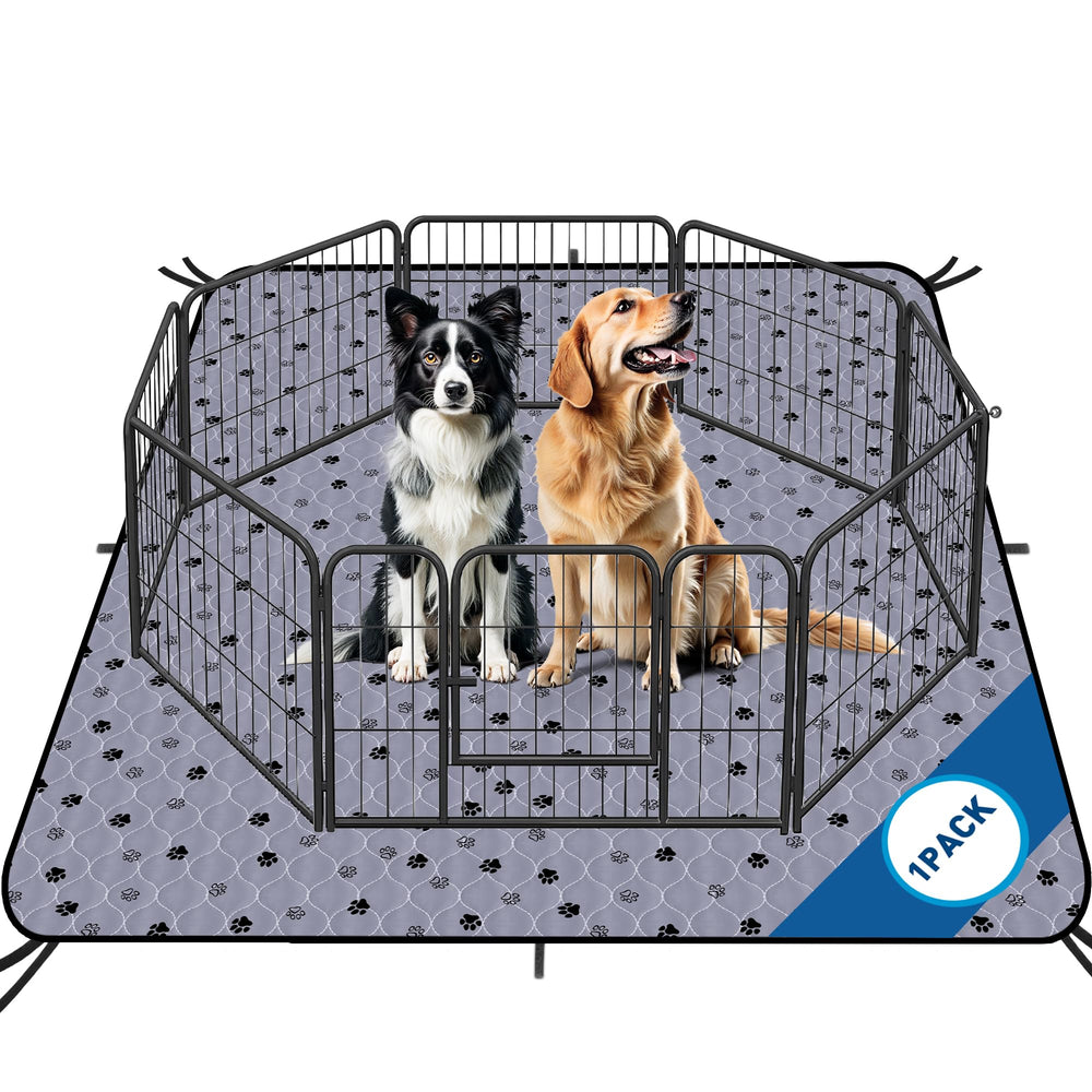 Fostanfly emballage avant montrant le tapis XL et ses dimensions pratiques