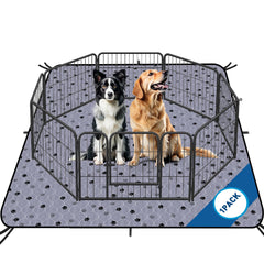 Fostanfly emballage avant montrant le tapis XL et ses dimensions pratiques