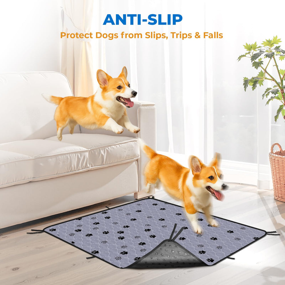 Fostanfly tapis plié facile à transporter pour voyages et rangement pratique