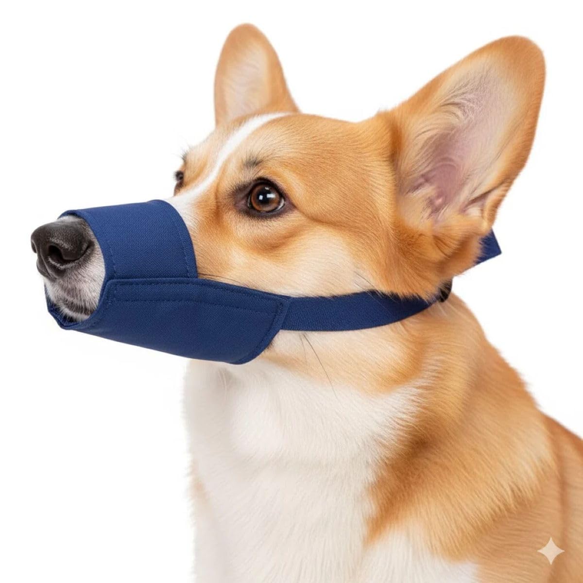 Four Flags Quick Muzzle face avant montrant la coupe et le maintien pour une contention sûre