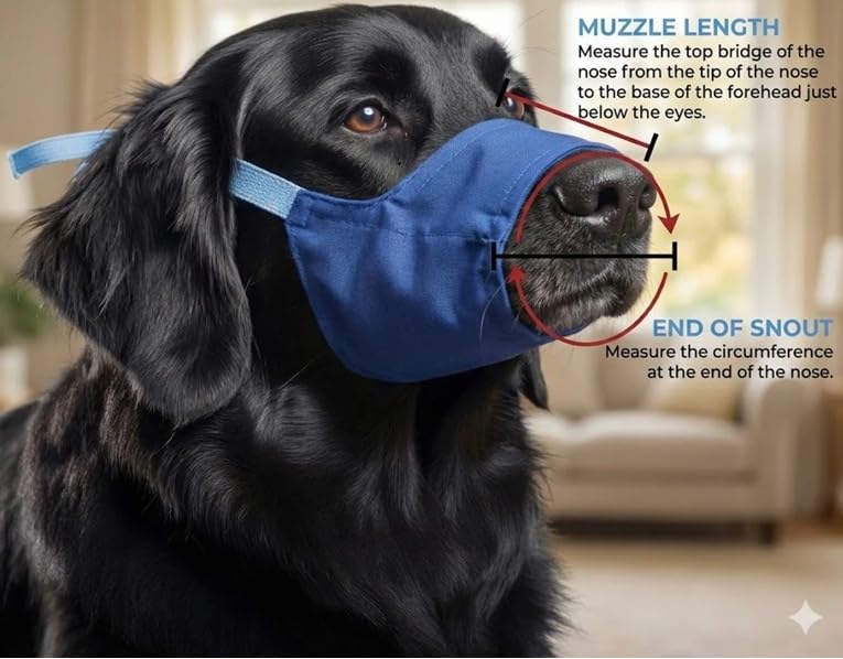 Four Flags Quick Muzzle gros plan sur le nylon haute-dénier pour durabilité et nettoyage facile