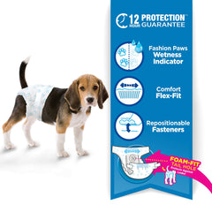 Four Paws attaches repositionnables faciles à ajuster sans déchirure