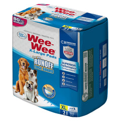 Four Paws emballage avant montrant 21 unités et informations produit, facilite le stockage