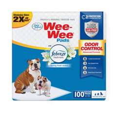 Four Paws emballage avant montrant paquet de 100 et facilité de stockage