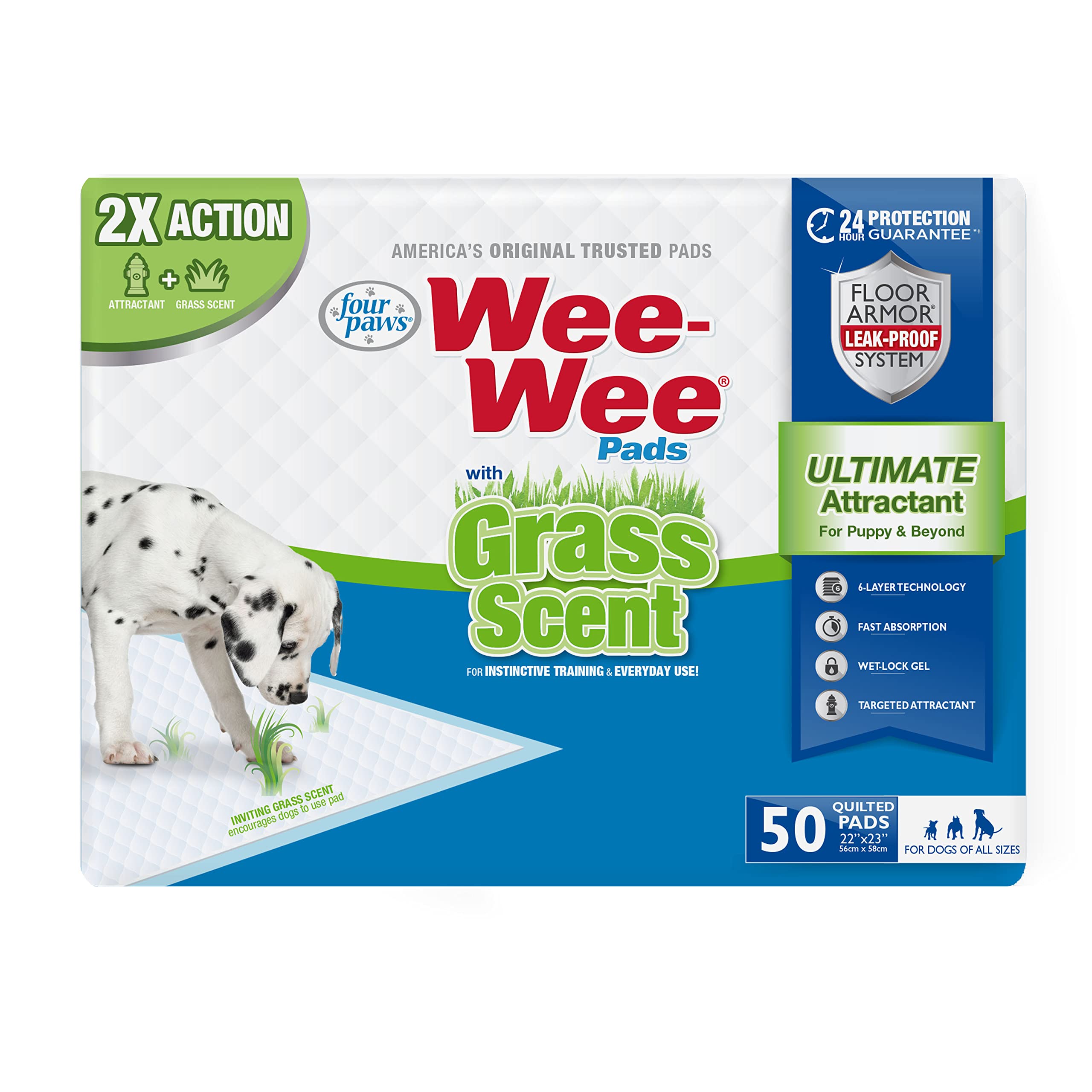 Four Paws tapis face montrant le motif et protection durable