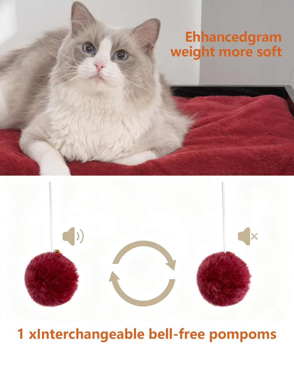FourFurPets arbre à chat en situation salon protégeant le mobilier