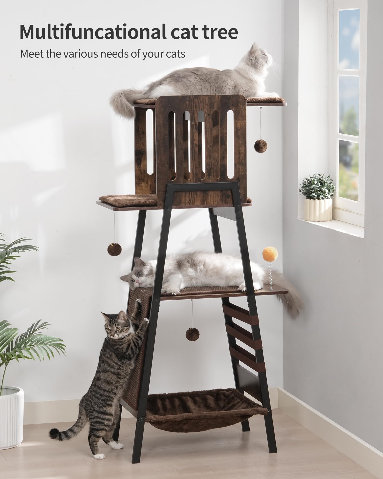 FourFurPets tapis sisal en gros plan, surface résistante pour griffes