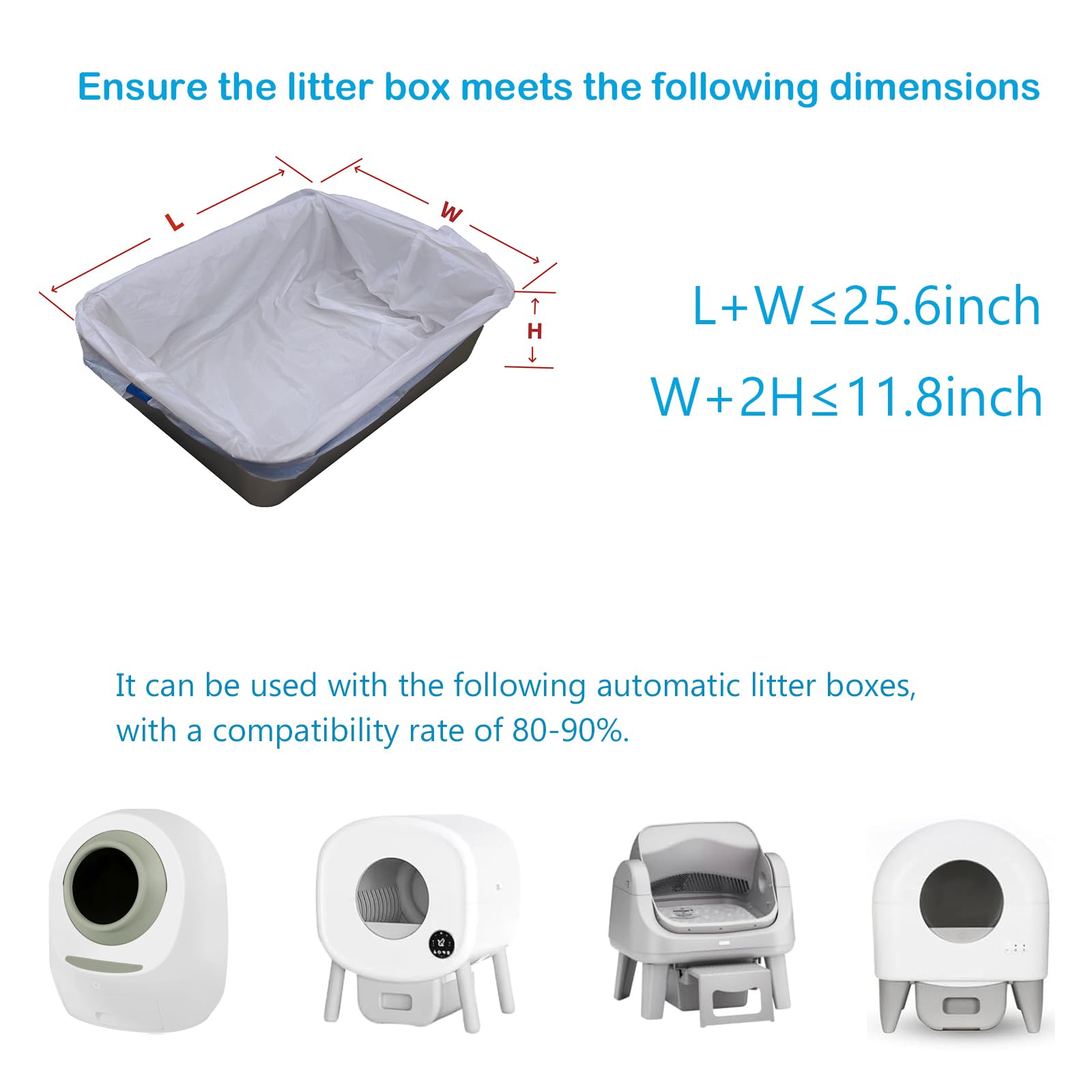 FOXORU pack de 40 empilé, compact pour stockage et réassort rapide