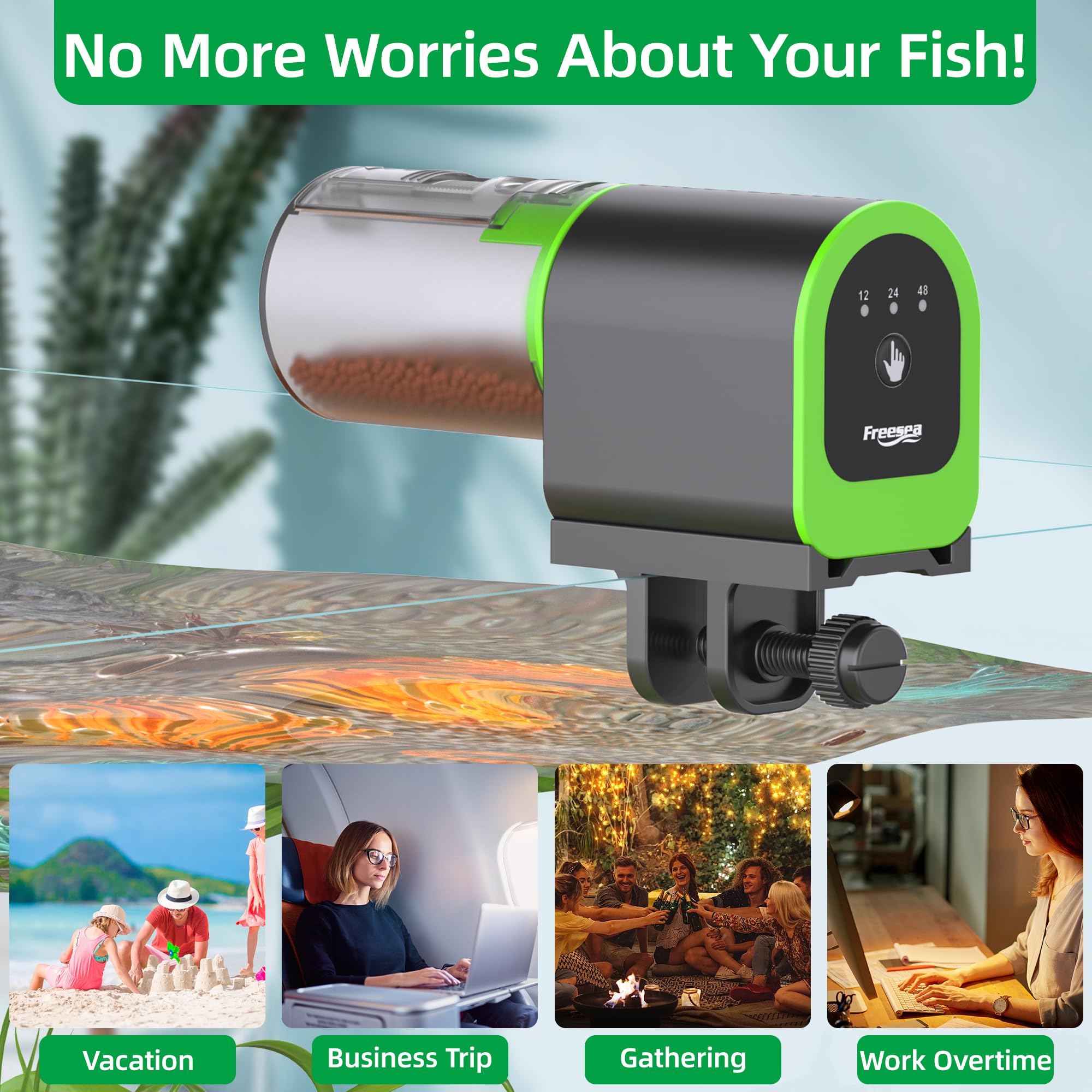 FREESEA port type‑C visible facilitant recharge rapide et durable
