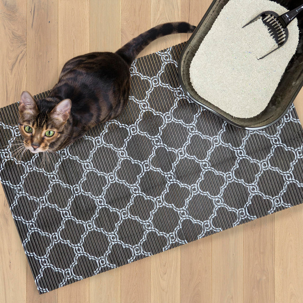 Fresh Kitty tapis comparaison taille couvrant espace autour d’un bac à litière