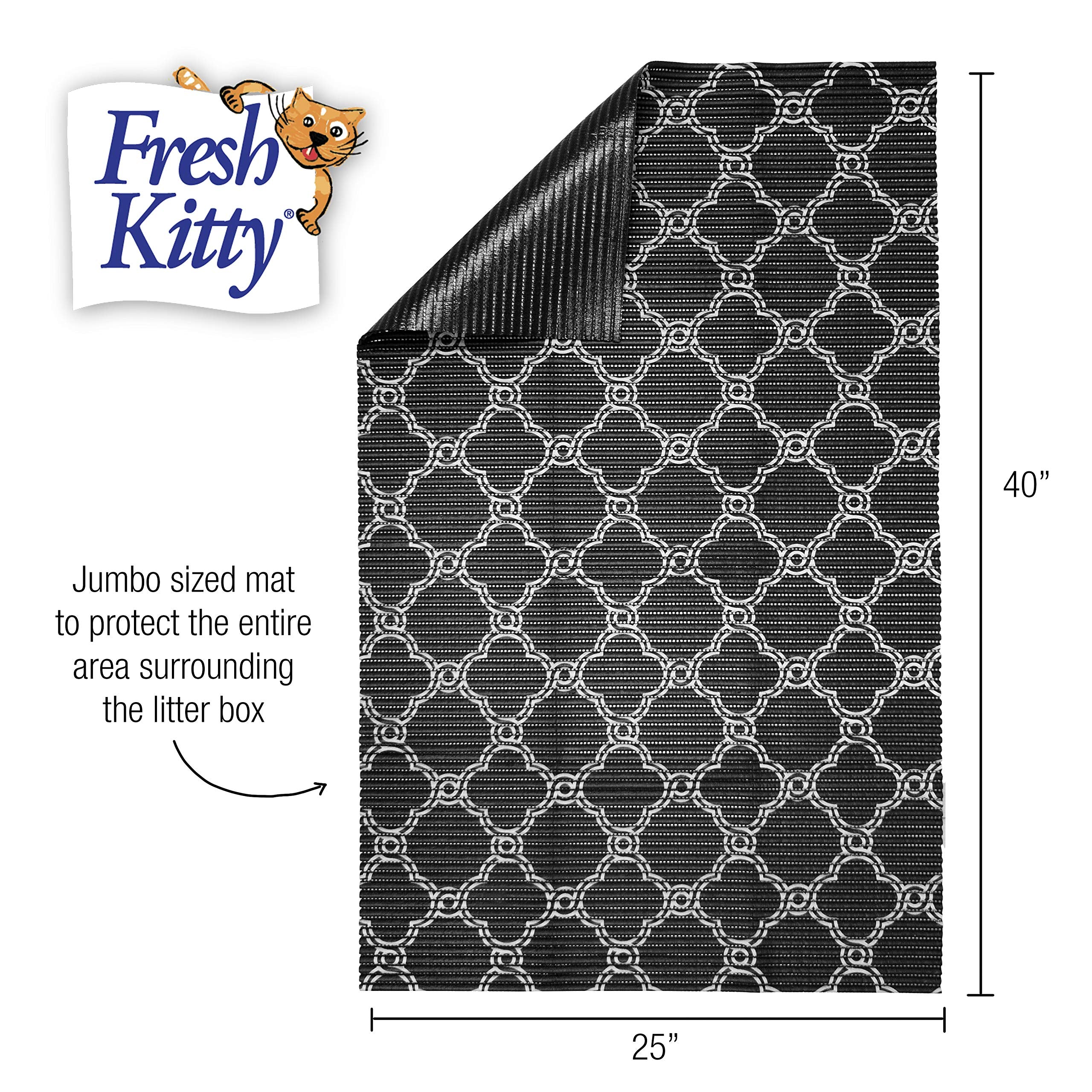 Fresh Kitty détail motif et bord antidérapant combinant style et fonctionnalité