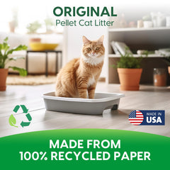 Fresh News pellets humides montrant rétention d'humidité et facilité de nettoyage