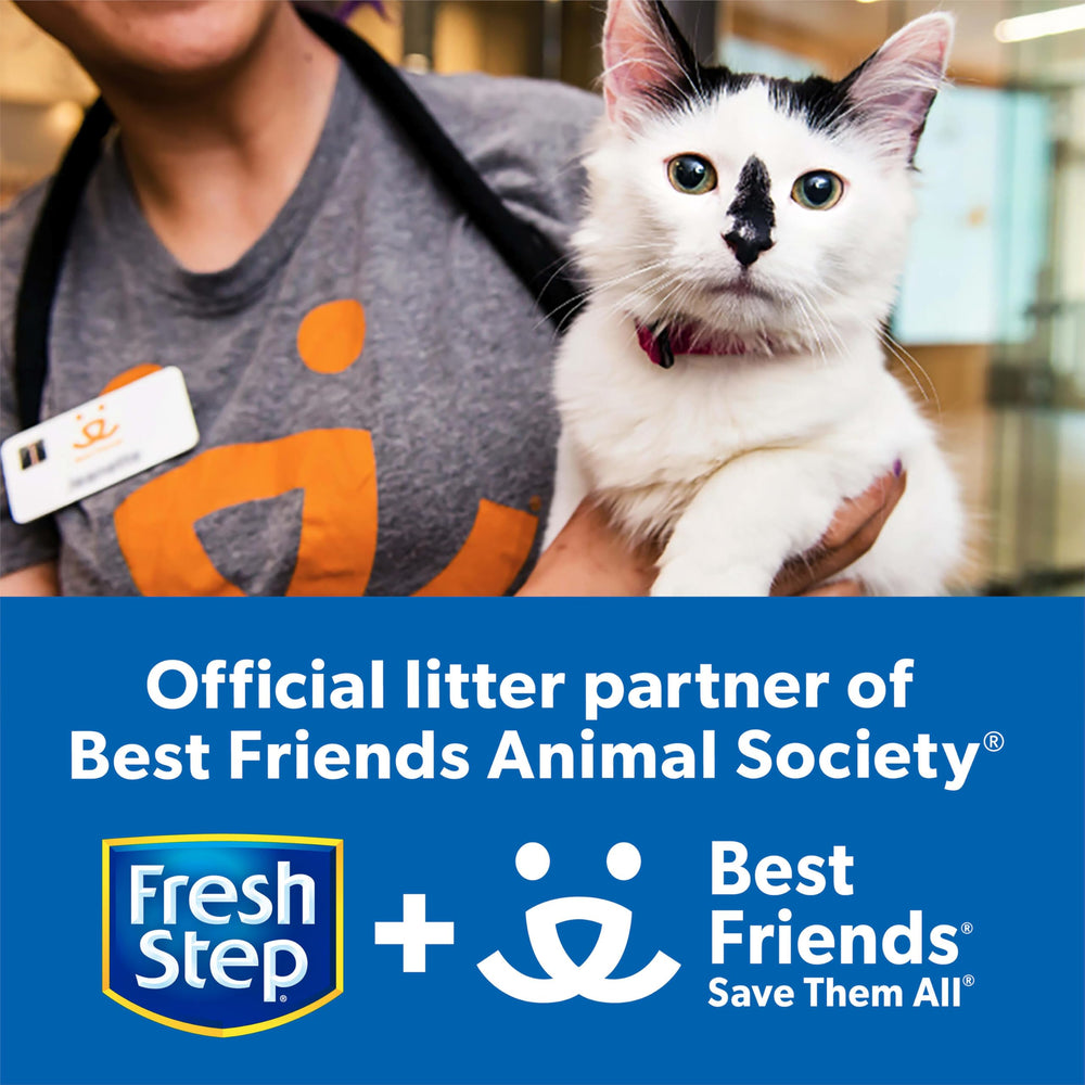 Fresh Step charbon actif gros plan absorbant les odeurs efficacement
