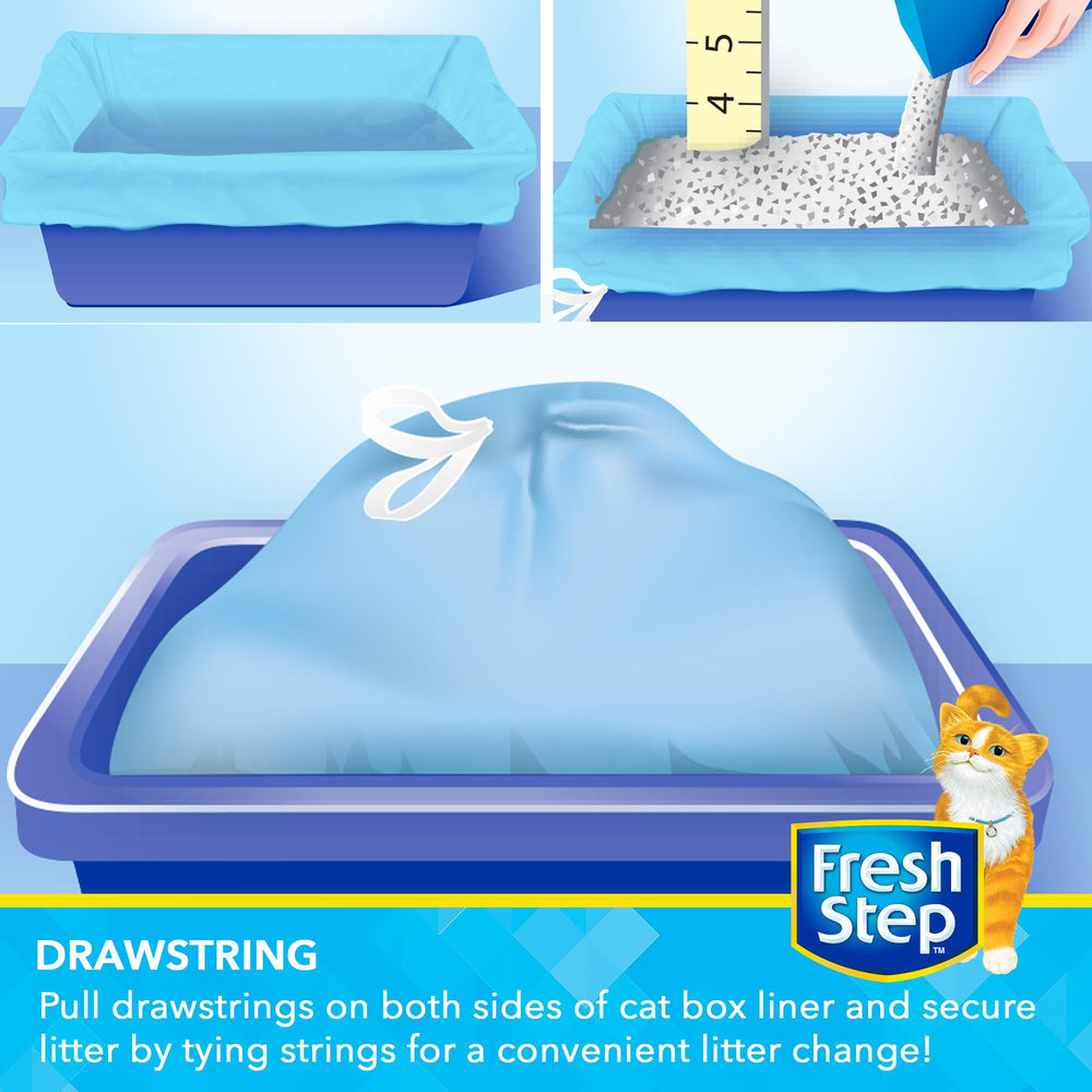 Fresh Step cordon serré fermant le sac pour transport propre