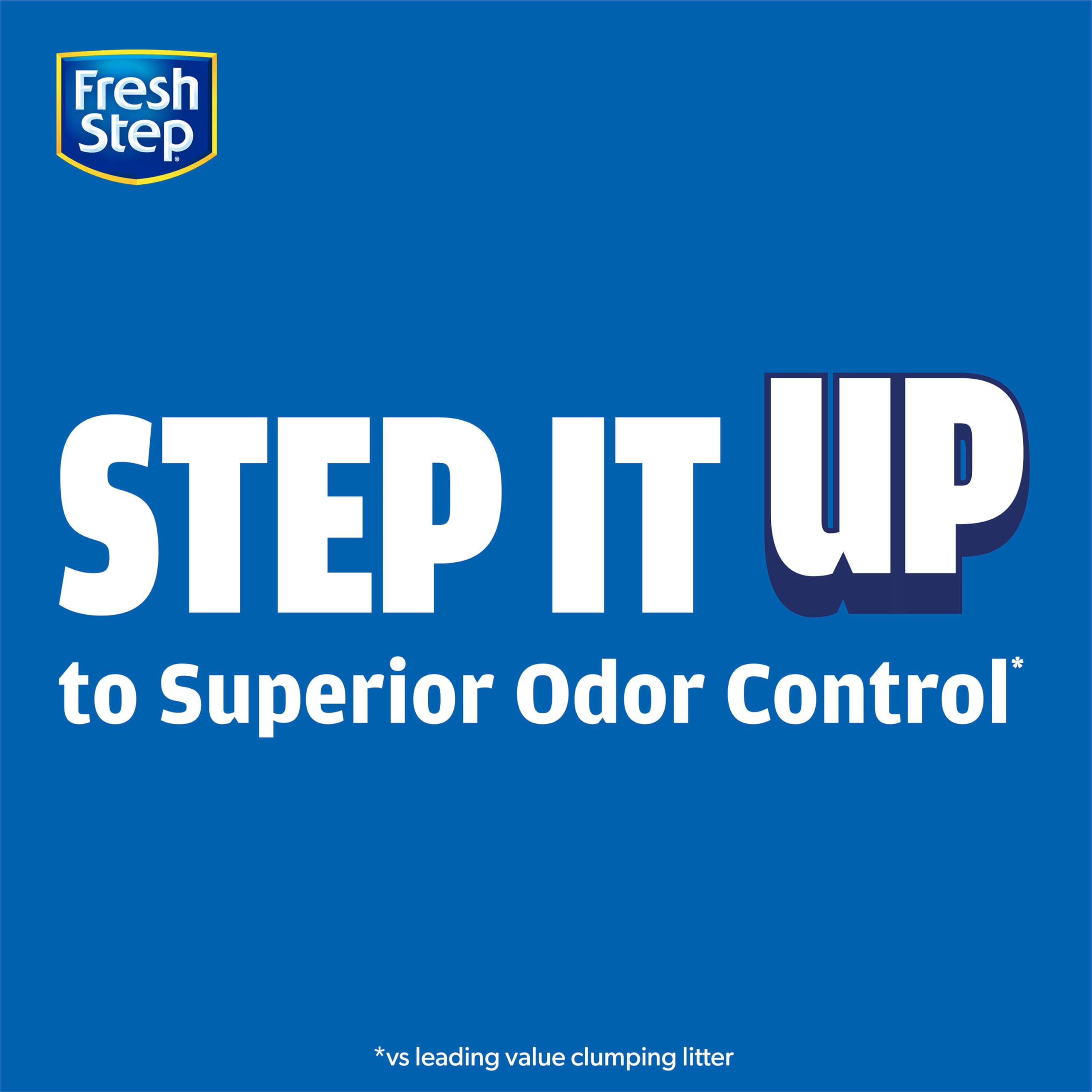 Fresh Step faible poussière autour du bac pour surfaces plus propres