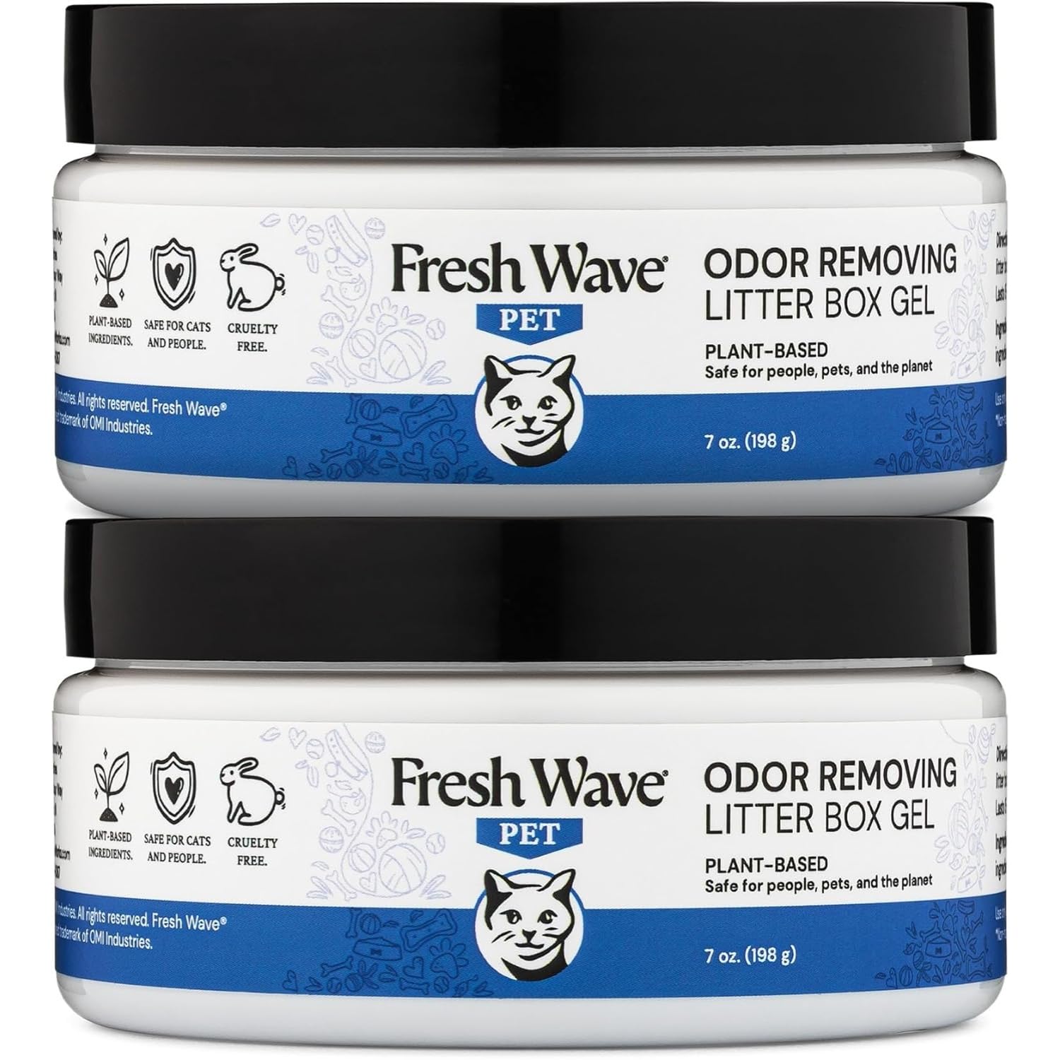 Fresh Wave pot face avant montrant le gel et maintien d'air frais