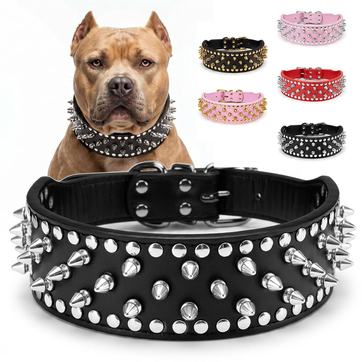 Frienhund collier face avant, style audacieux et protection visible