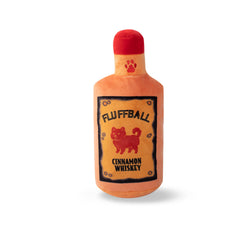 Fringe Fluffball Cinnamon Whiskey vue avant jouet attractif pour le jeu