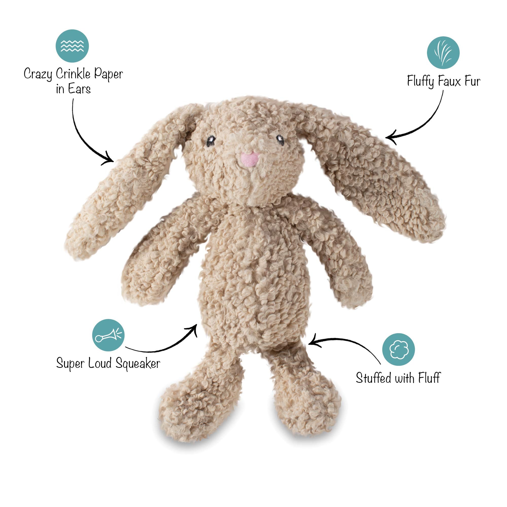 Fringe Studio gros plan sur fourrure du lapin illustrant douceur et confort