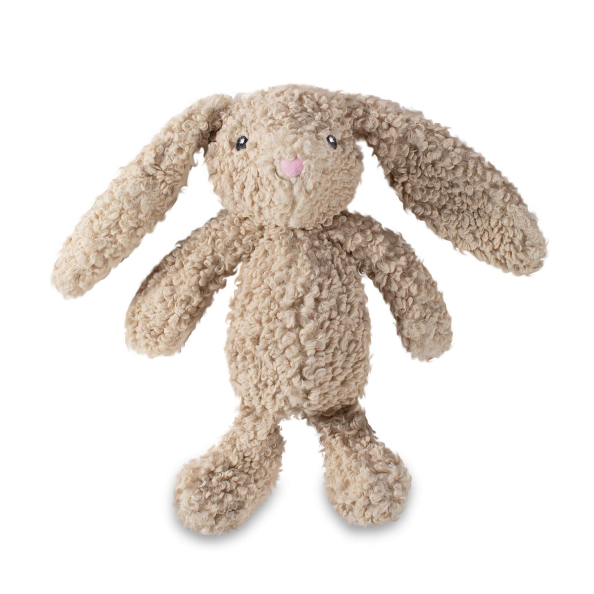 Fringe Studio lapin emballage face montrant peluche et couineur pour jeu actif