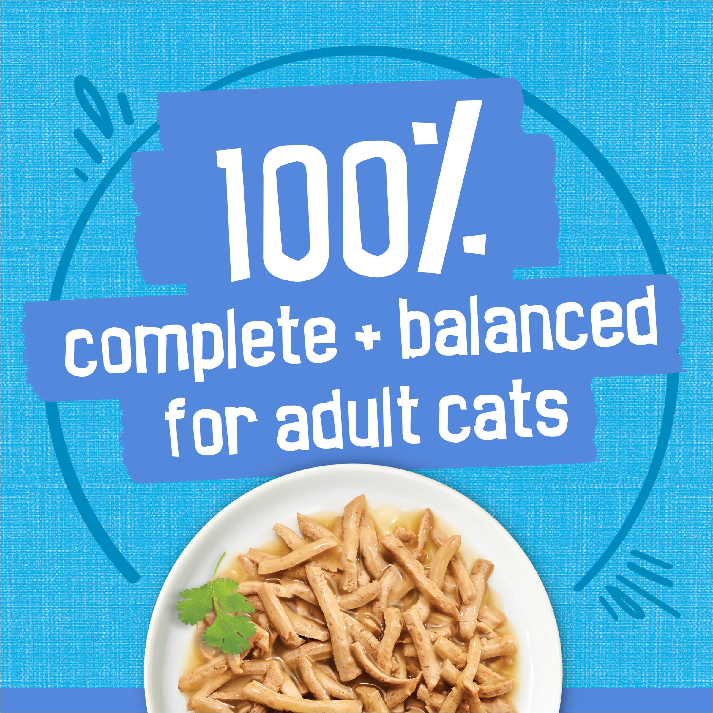 Friskies boîte tenue en main montrant emballage recyclable