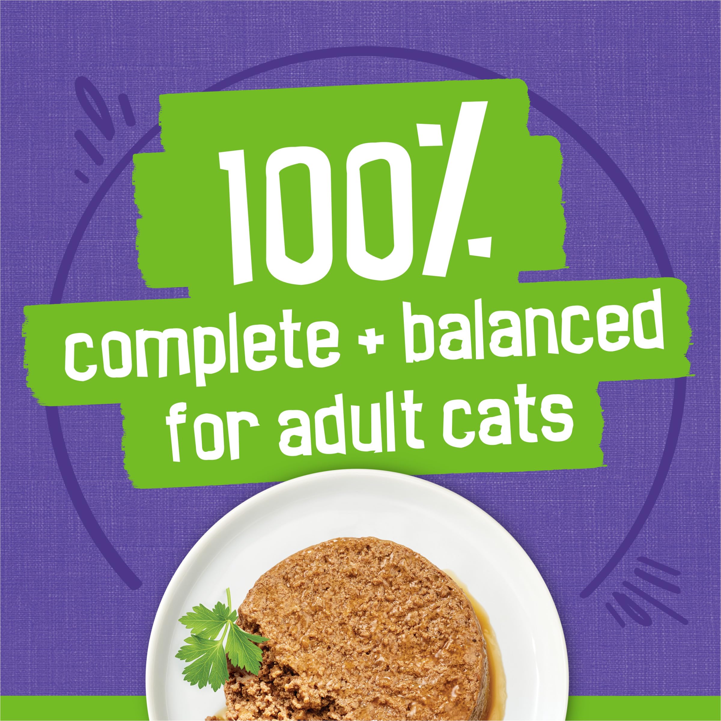 Friskies boîtes alignées pour évaluer taille et quantité