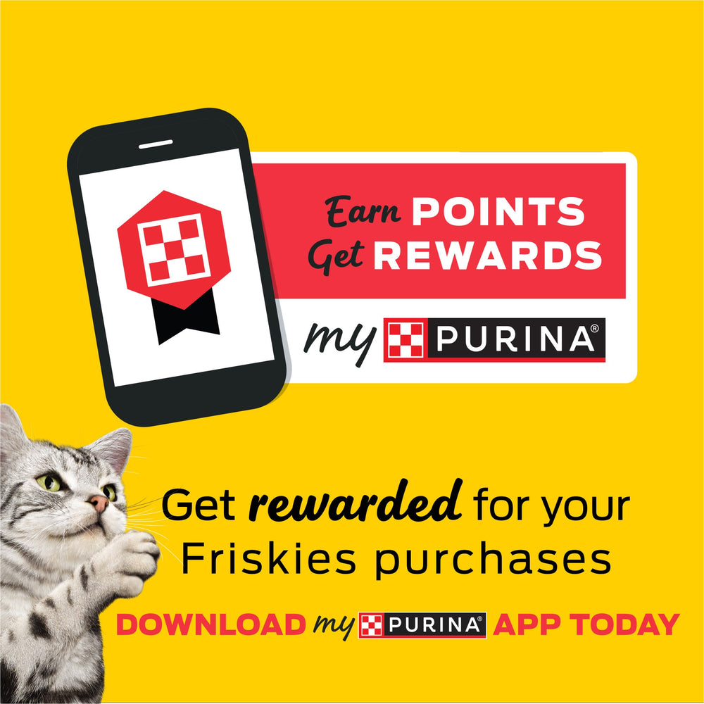 Friskies étiquette et informations nutritionnelles pour vérification rapide