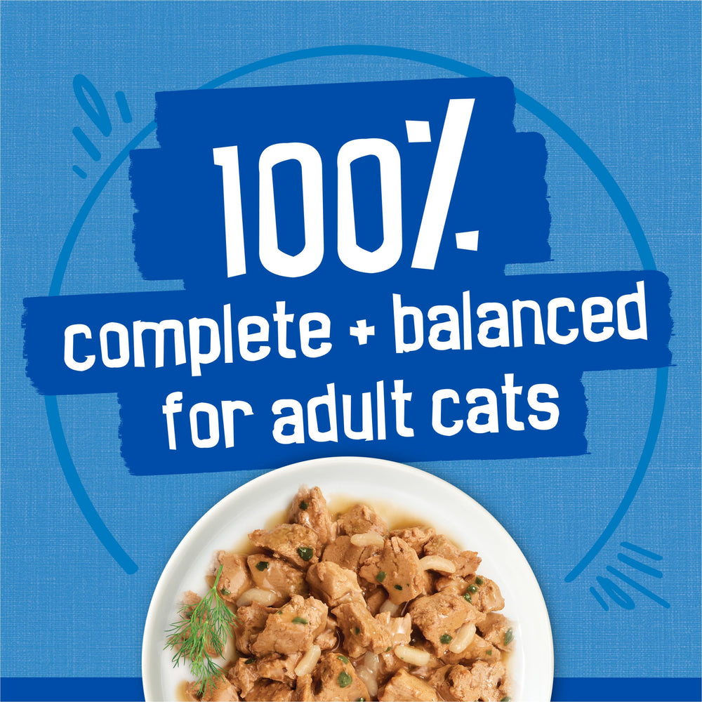 Friskies filets de poisson et thon en sauce pour appétit stimulé