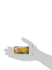 Friskies gros plan sur la texture pâté illustrant la tendreté et la mastication aisée