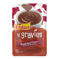 Friskies emballage avant montrant le pack de 16 sachets pour service pratique