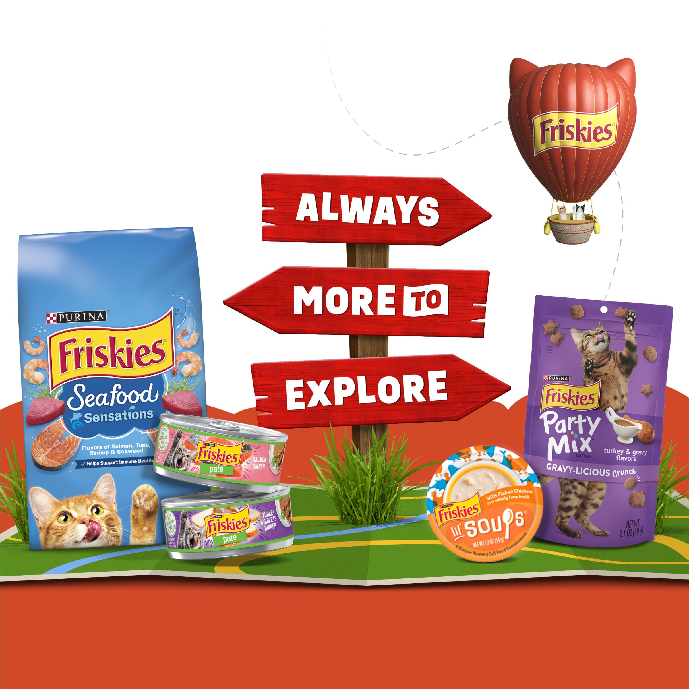 Friskies portion servie dans un petit bol pour fractionner facilement