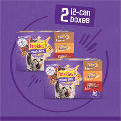 Friskies portion servie dans une assiette pour visualiser la présentation