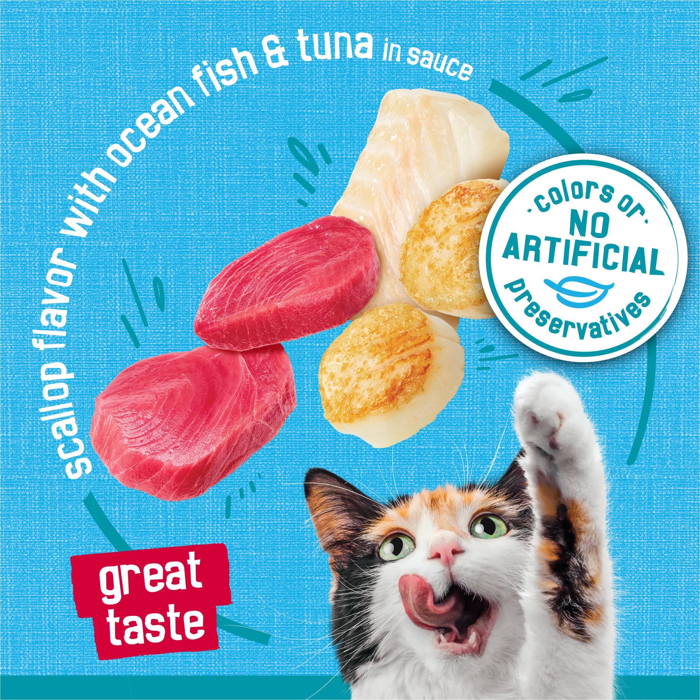 Purina Friskies nourriture servie dans une coupelle, facilite portionnement