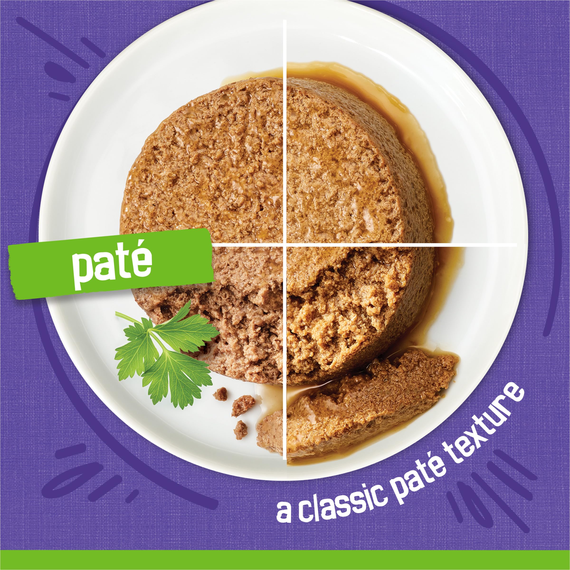 Friskies boîte ouverte montrant pâté onctueux appétissant