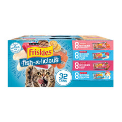 Friskies image du packaging avant montrant le pack et attirant l'appétit